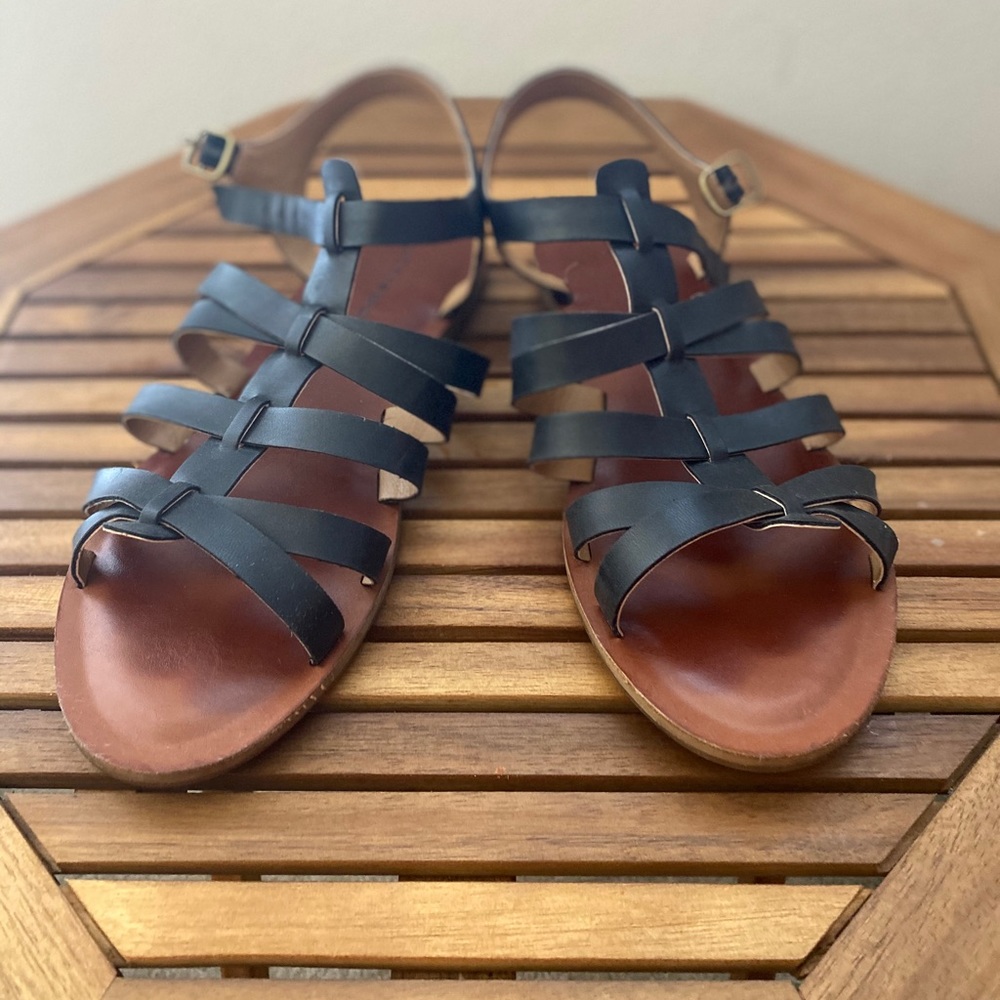 Lucky Brand leather gladiator sandals